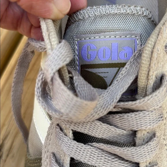 NEW Gola Daytona CLA592 Suede Retro Casual Sneakers size 8 - Picture 9 of 9